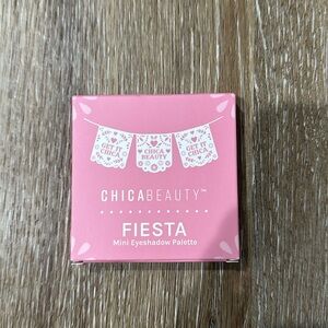 NWT chica beauty fiesta mini eyeshadow palette